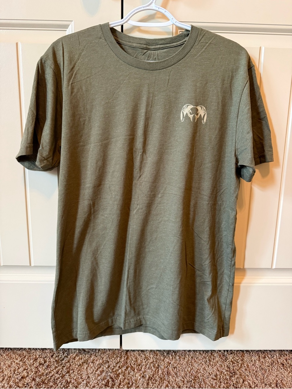 KUIU Olive Green Short-Sleeve Logo Tee